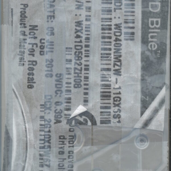 WD40NMZW WX41D 07:18 WESTERN DIGITAL 4TB