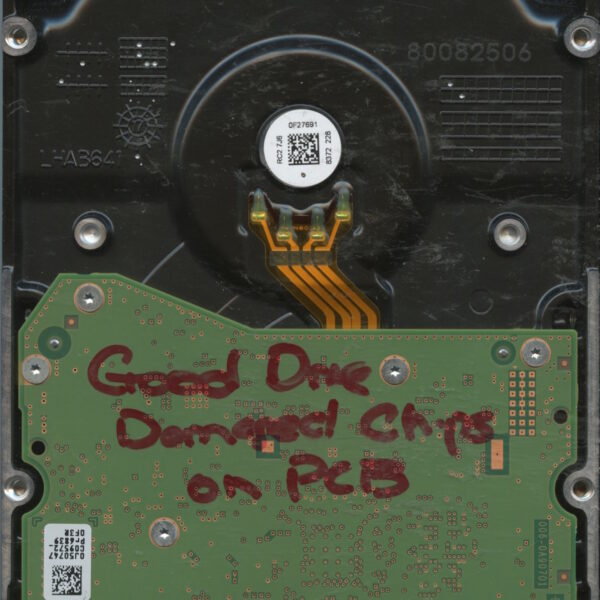 WD80EZAZ 7HJZT 10:19 WESTERN DIGITAL 8TB PCB