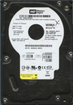 WD2500JB WCAL7 03/06 WESTERN DIGITAL 250GB