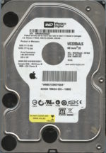 WD2500JB WMARW 01/08 WESTERN DIGITAL 320GB