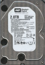 WD20EARS WCAZA 09/11 WESTERN DIGITAL 2TB