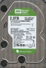 WD20EARX WCAZA 09/12 WESTERN DIGITAL 2TB