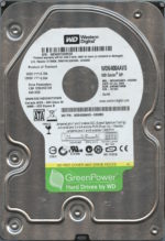 WD6400AAVS WCAUF 07/08 WESTERN DIGITAL 640GB