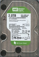 WD20EARX WCAZA 09/12 WESTERN DIGITAL 2TB