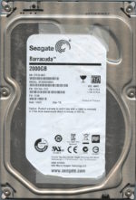 ST2000DM001 1CH164-572 CC46 Z1F2L 2TB HDD