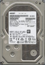 HGST HUS726060ALE610 0F23011 APK907 THAILAND 08/16 6TB HDD