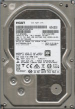 HGST HUS726060ALE610 0F23001 APK907 THAILAND 08/16 6TB HDD