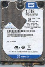 WD10JMVW-11AJGS3 WXB1E WESTERN DIGITAL 11/14 1TB HDD