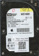 WD1600JD-40GBB2 WMAES 160GB 11/04 WESTERN DIGITAL HDD