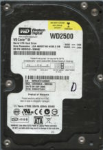 WD2500JS-98MHB0 WMANK 250GB 09/05 WESTERN DIGITAL HDD