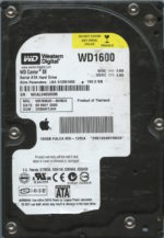 WD1600JD-40HBC0 WCAL9 160GB 05/05 WESTERN DIGITAL HDD