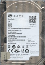 SEAGATE ST5000LM000 0001 2AN170-566 5TB HDD