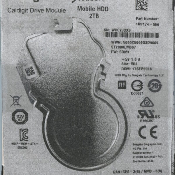 ST2000LM007 1R8174-500 SDM1 2TB HDD