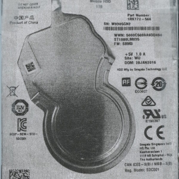 ST1000LM035 1RK172-566 SBM3 1TB HDD