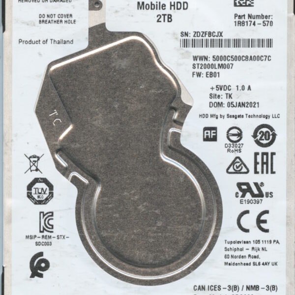 ST2000LM007 1R8174-570 EB01 2TB HDD