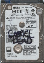 HGST HTS545050A7E380 0J30155 DA5280 CHINA 06/13 500GB HDD