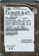 HGST HTS545050B9A300 0A57915 DA2987 THAILAND 07/10 500GB HDD