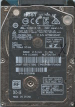 HGST HTS545050A7E362 0J38085 DA5754 CHINA 12/16 500GB HDD