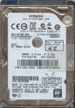 HTS547550A9E384 0J27701 DA4755 THAILAND 03/12 500GB HDD