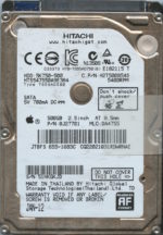 HTS547550A9E384 0J27701 DA4755 THAILAND 01/12 500GB HDD