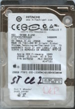 HTS545025B9SA02 0A78252 DA3350 THAILAND 04/10 250GB HDD