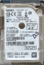 HGST HTS541010A9E680 0J26333 DA5927 CHINA 08/15 1TB HDD