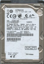 HTS725050A9A364 0A72335 DA3212 THAILAND 10/10 500GB HDD