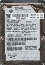 HTS545025B9A300 0A70372 DA2959 THAILAND 02/10 250GB HDD