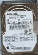 MK3255GSXF HDD2H77 P TW01 T D2/FH315B MAC 655-1551C 320GB HDD