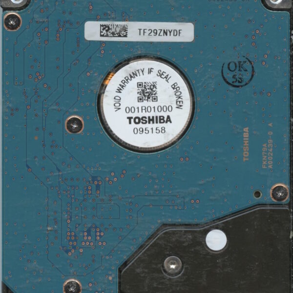 MK5055GSXF HDD2H71 P TW01 T D2:FH305B MAC 655-1552C 500GB HDD PCB