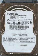 TOSHIBA MK1059GSM A0/GL001U 1TB HDD