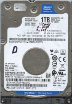 WESTERN DIGITAL WD10SPZX-08Z10T1 WX21A 04/19 1TB HDD