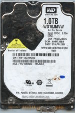 WESTERN DIGITAL WD20SDRW-11VUUS0 WXG2E 03/21 2TB HDD