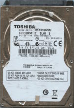 TOSHIBA MK1059GSM HDD2K51 Z SL01 S A0/GU001U 1TB HDD