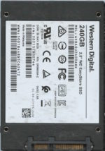 WESTERN DIGITAL WDBAGU2400ABK 20215 05/20 240GB HDD