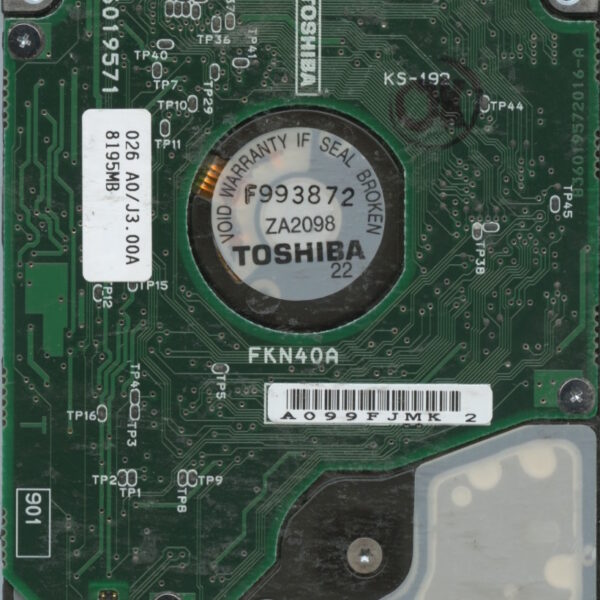 TOSHIBA MK8113MAT HDD2145 S ZE01 T DXM01D0Q 8GB HDD PCB