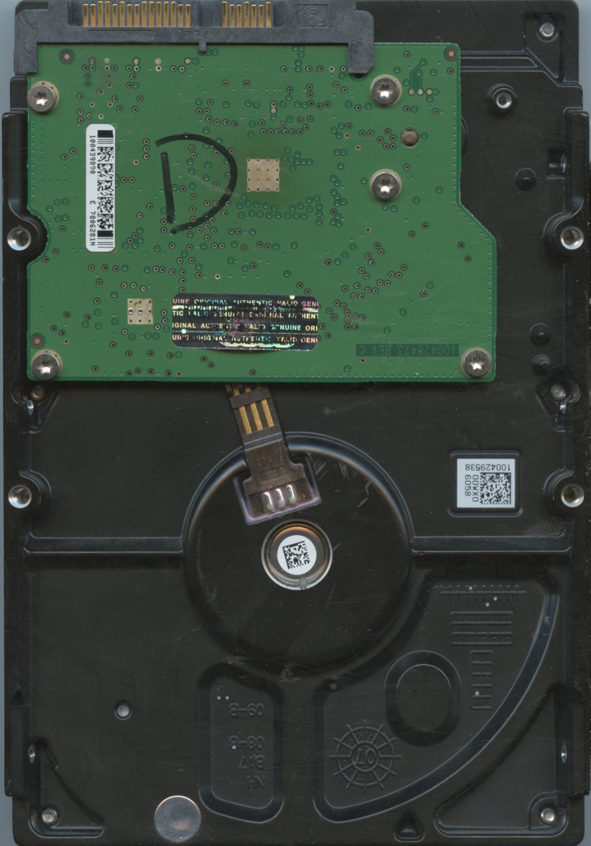 SEAGATE ST3160815AS 9CY132-033 3.ADA 160GB HDD PCB