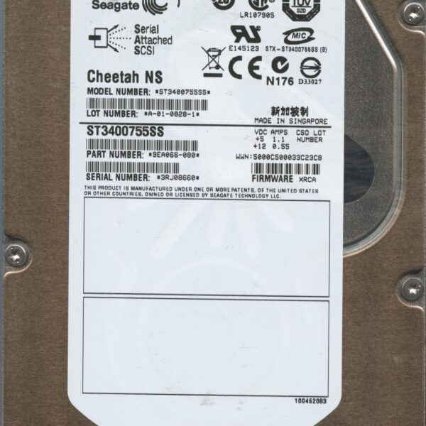 SEAGATE ST3400755SS 9EA066-080 XRCA 400GB HDD