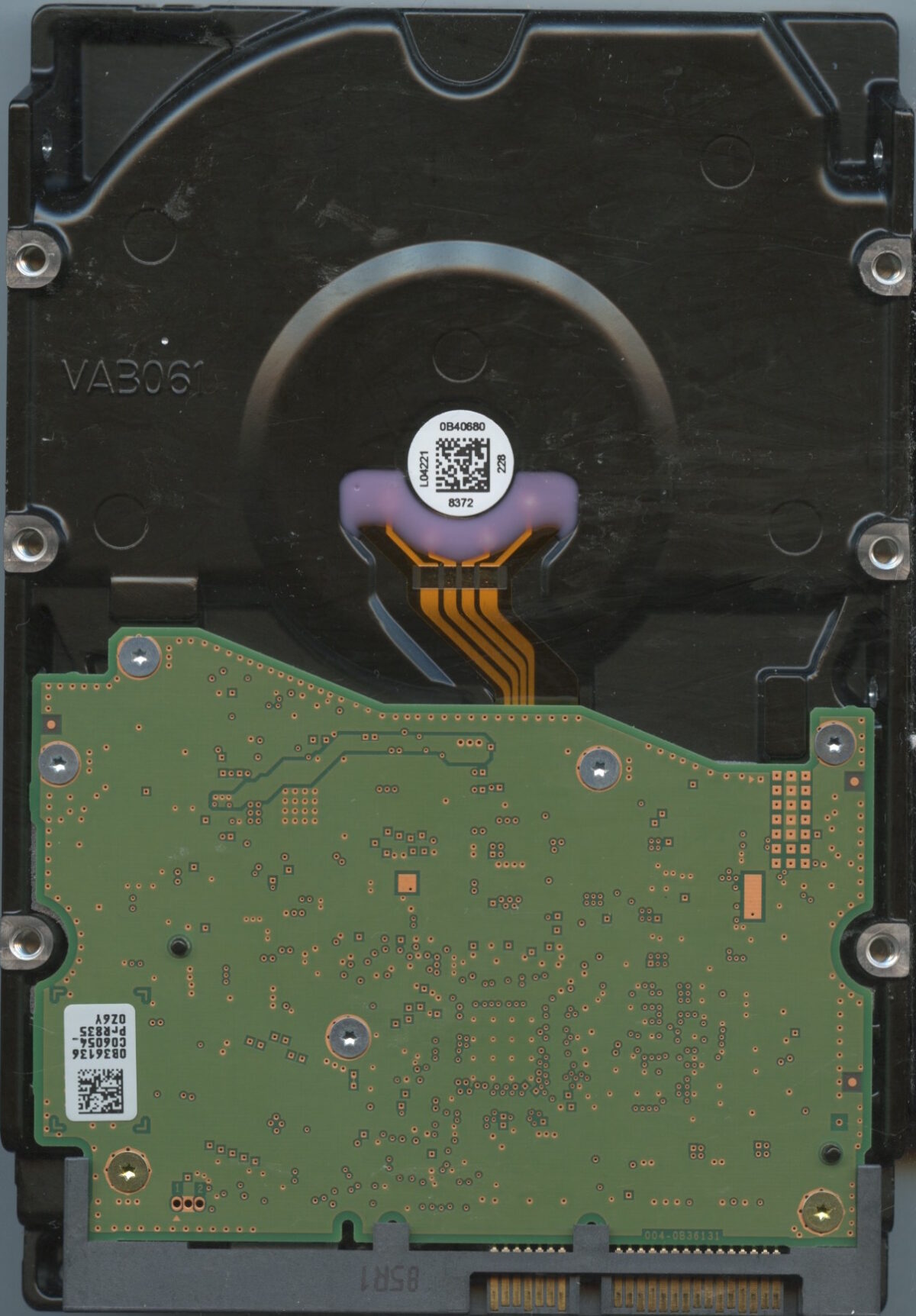 WESTERN DIGITAL HUS726T4TALE6L4 V6GJG 10:24:2018 4TB HDD PCB