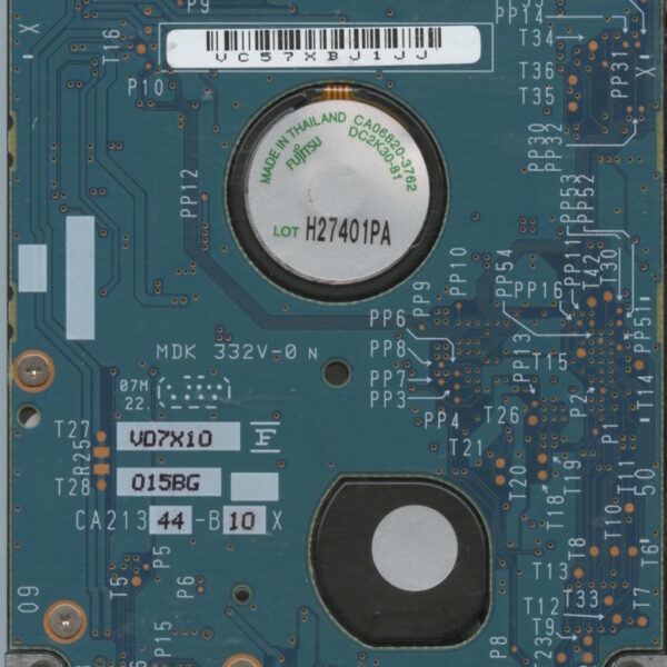 FUJITSU MHW2160BH MAC CA06820-B39900AP 10:30:2007 160GB HDD PCB